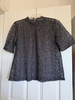 NEW Loft Size L Lace Top